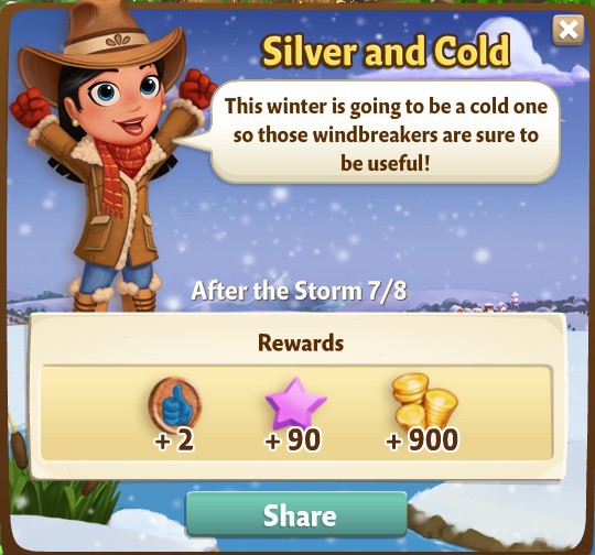 farmville 2 after the storm: blowing in the wind rewards, bonus