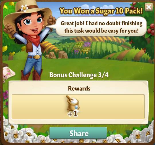 farmville 2 bonus challenge: bonus quest 3 rewards, bonus