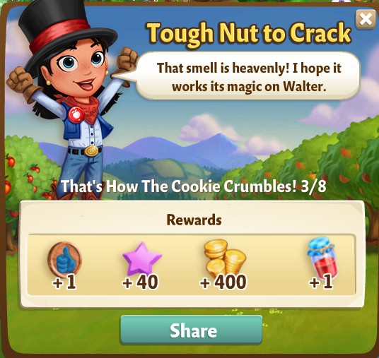 farmville 2 thats how the cookie crumbles: crust-fallen comrade rewards, bonus