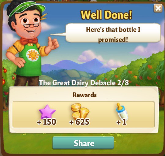 farmville 2 the great dairy debacle: brie a pal rewards, bonus
