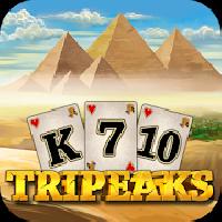 3 pyramid tripeaks solitaire - ancient egypt game