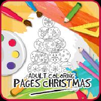 adult coloring pages christmas