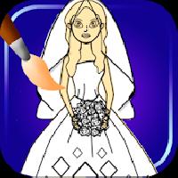 bride coloring pages gameskip