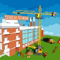 city builder : high school construction games