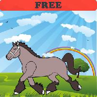 coloring book: horses! free