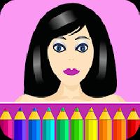 colouring pages: dress up gameskip