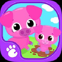 cute and tiny farm animals - baby pet village gameskip