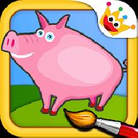 farm - animal puzzle for kids