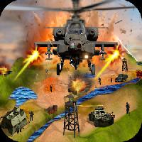 gunship air helicopter war 3d