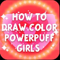 how to draw color powerpuff girls cartoon network