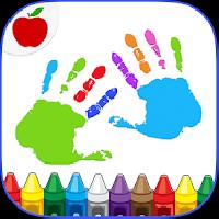 kids finger painting coloring gameskip