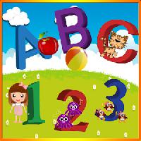 learn abcd 1234 color and shapes gameskip
