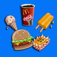 memory game for kids-fast food
