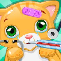 pet vet clinic-cat care game gameskip