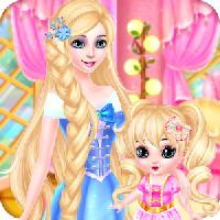 princess and baby makeup spa gameskip