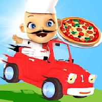 racing pizza delivery baby boy gameskip