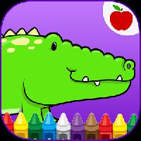 reptiles kids coloring game gameskip