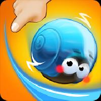 rolling snail - drawing puzzle gameskip