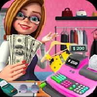 shopping mall girl cashier - cash register game gameskip