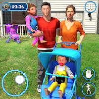 virtual mommy new born twins baby care family fun gameskip
