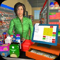 virtual supermarket grocery cashier 3d family game