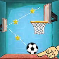 wall free throw soccer game