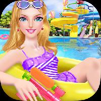 water park salon - summer girl
