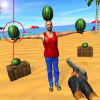 watermelon shooting 3d - gun shooting gameskip