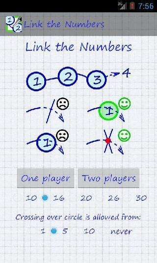connect the numbers 2 players