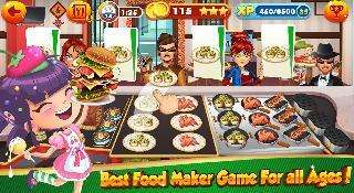 cooking games for girls - burger chef and food fever
