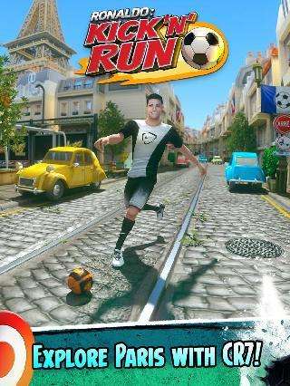 cristiano ronaldo: kick n run