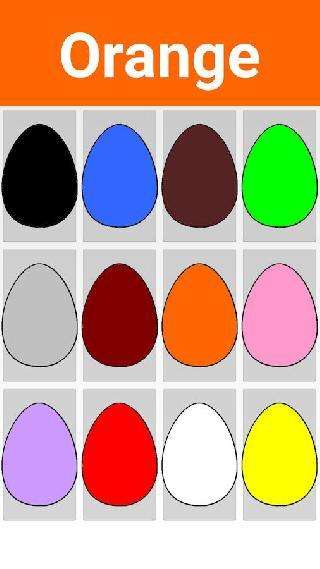 learn colors with eggs