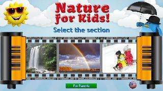 nature for kids - flashcards