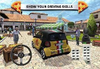 pizza delivery: driving simulator