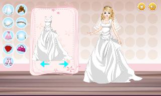 wedding bride - dress up game