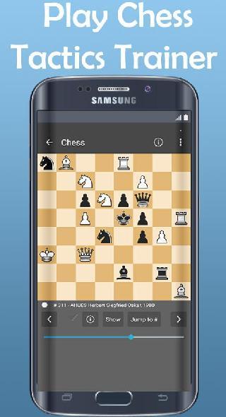 chess puzzel and tactics trainer