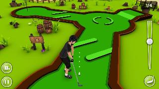 mini golf game 3d