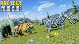 virtual tiger family simulator: wild tiger games