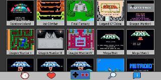 nes classic emulator - collection of arcade games