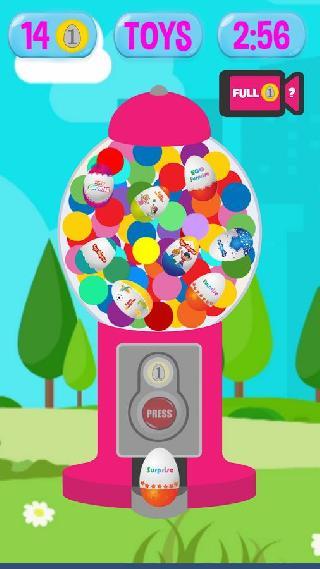 surprise eggs vending machine
