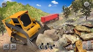 sand excavator truck driving rescue simulator game