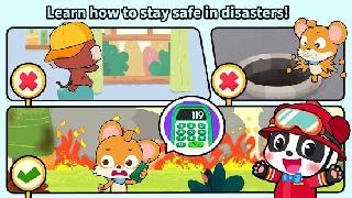 baby panda s fire safety