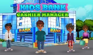kids bank cashier manager money learning
