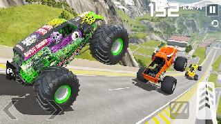 car games: monster truck stunt