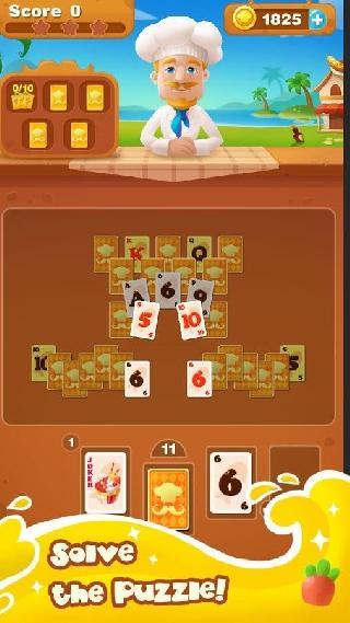 cooking chef solitaire