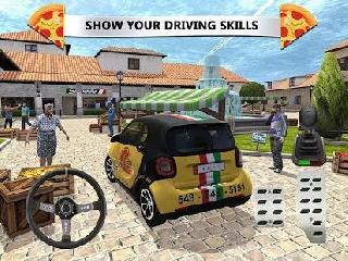 pizza delivery: driving simulator