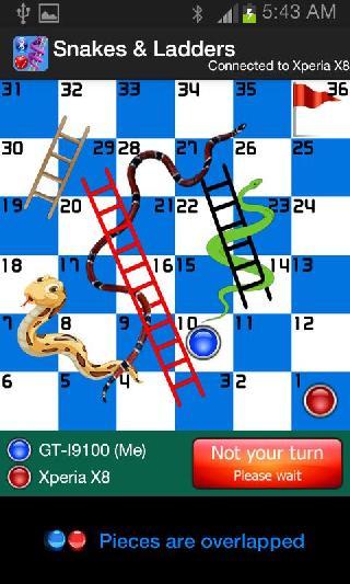 snake and ladders bluetooth game