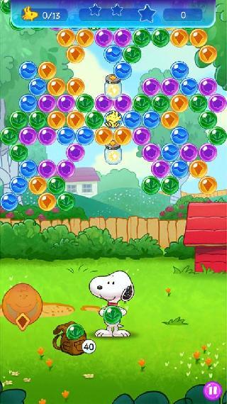 snoopy pop - free match, blast and pop bubble game