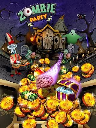 zombie ghosts coin party dozer