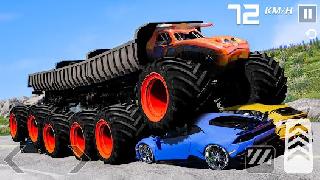 car games: monster truck stunt